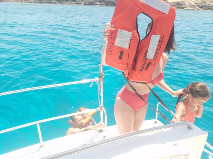 Protaras: Private Boat Tour with Fishing - Blue Lagoon swim: your 30-minute reset in clear water