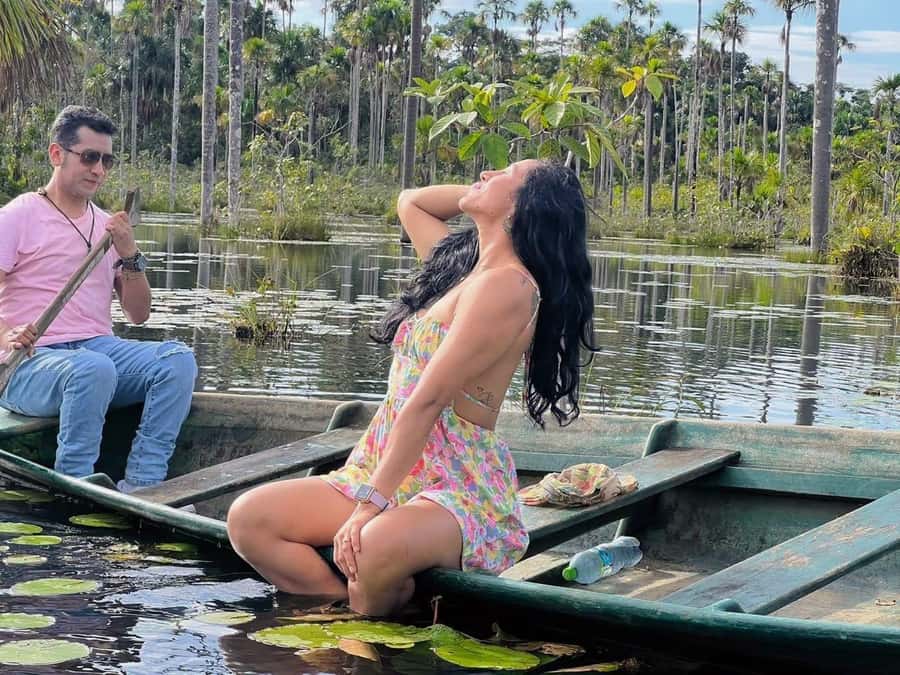 Puerto Maldonado: Lake Yacumama sunset and piranha fishing - Group size, languages, and the guide factor in real life