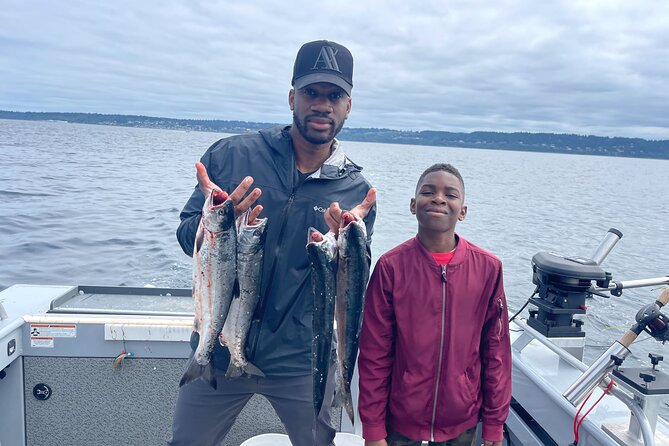 Puget Sound Fishing Charter - Captain Lorenzo: Why Skill Levels Don’t Have to Match