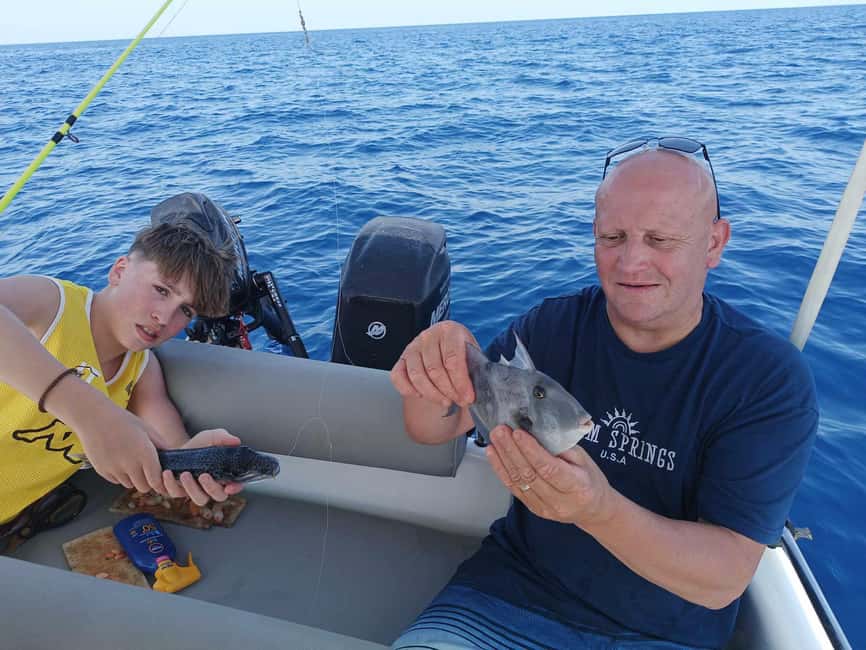 Rhodes: (4H/6H) Private Boat Fishing Trip with Equipment - Seasickness Considerations (This One Is Important)