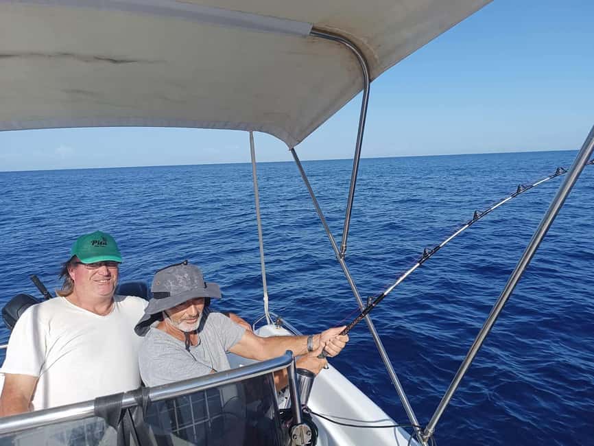 Rhodes: (4H/6H) Private Boat Fishing Trip with Equipment - Best Fit: Families, Couples, Small Groups, and First-Time Fishers