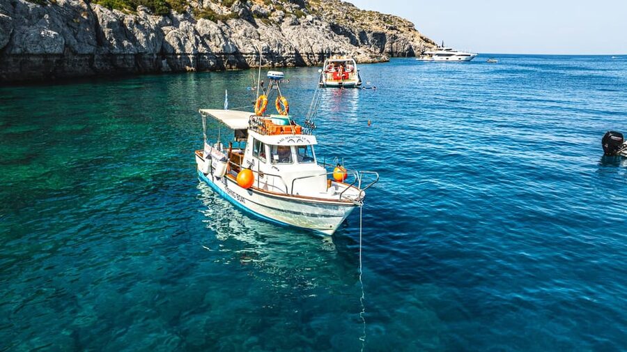 Rhodes: Captain Manolis Fishing Trip with BBQ and Swimming - The Sea Meal Plan: BBQ on Board That Feels Like Greece