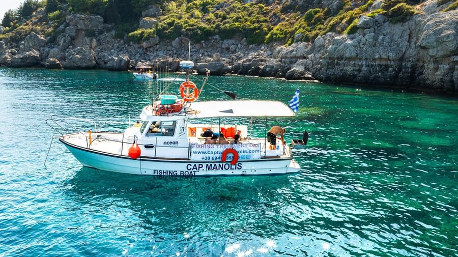 Rhodes: Captain Manolis Fishing Trip with BBQ and Swimming - Rod Fishing Off the Coast of Rhodes: What You’ll Actually Do