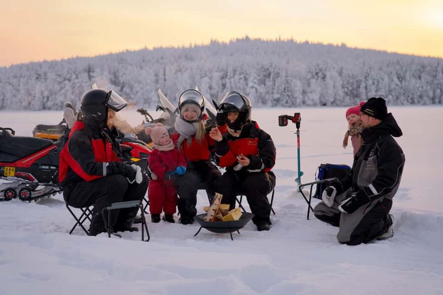 Rovaniemi: Ice Fishing and Snowmobile Tour with Snacks - Key Things I’d Remember