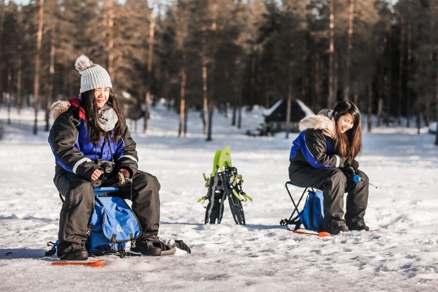 Rovaniemi: Ice Fishing Experience - From Rovakatu 24 to the Frozen Lake: How the 3 Hours Flow