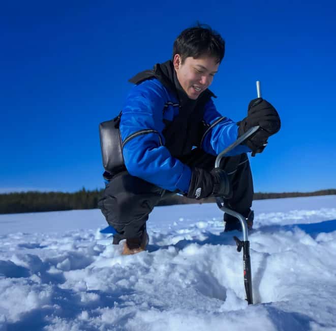 Rovaniemi: Ice Fishing Small Group Tour & Barbeque - The 4-hour flow: from pickup to hole drilling to BBQ