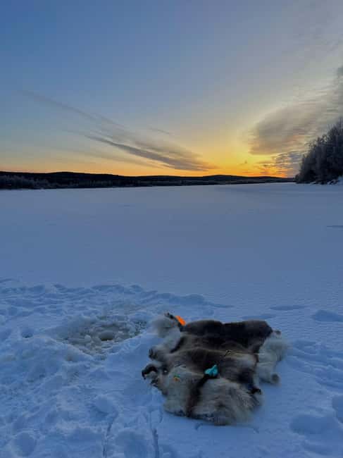 Rovaniemi: Ice Fishing The Finnish Way - A frozen river, a calm pace, and real hands-on ice fishing