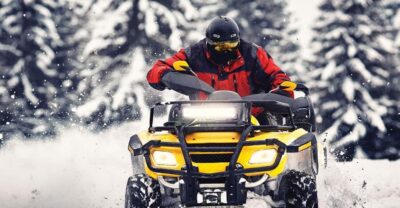 Rovaniemi: Quad Bike Ride and Ice Fishing - Getting picked up: smooth start, short drive, big change of scenery