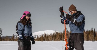 Saariselkä: Arctic Ice Fishing Experience - How the 2.5 hours actually flow on the ice