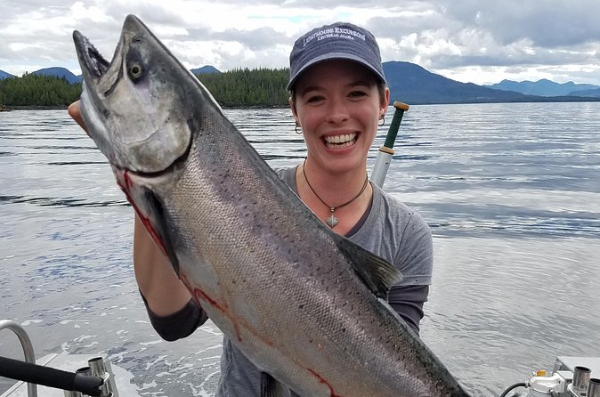 Salmon Fishing in the Salmon Capital of the World - More than salmon: when halibut and cod show up