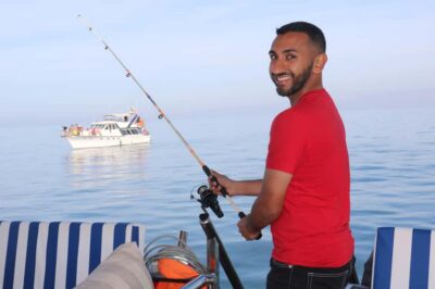 Sea excursion with BBQ, fishing, and swimming - Entering the Atlantic: Agadir views and why the timing matters