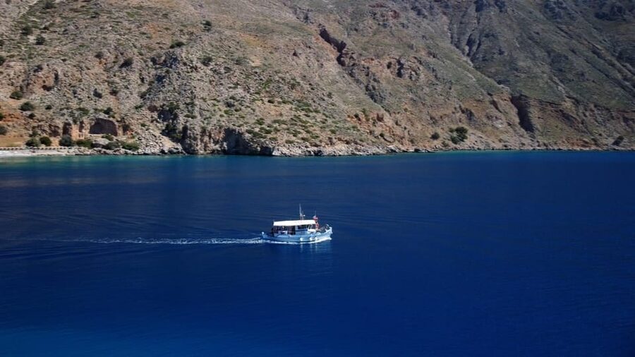 Sfakia fishing trip daytime - Marmara Bay and Agios Pavlos: swimming and snorkeling without the crowds