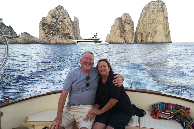 Shared trip with fishing and visit the beauty of Capri island - Limoncello tasting with Angela: the sweet finale