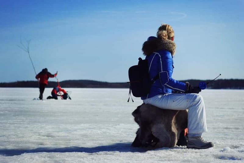 Snowshoe Trip for Ice Fishing in Saariselka - Small extras from guide Christina that make the day feel personal