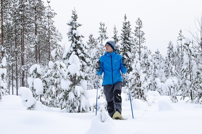 Snowshoeing Adventure with Ice-Fishing, Fire and Survival - Why This Rovaniemi Snowshoeing Lesson Feels Like Real Arctic Training