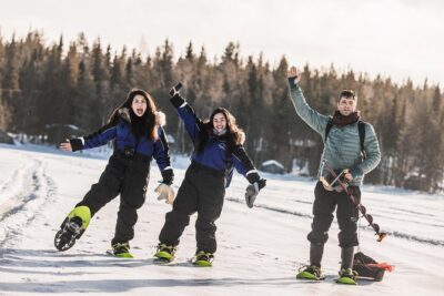 Snowshoeing and Ice Fishing Tour - Getting started at Wild About Lapland in Rovaniemi