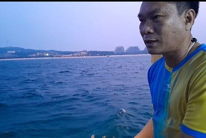 Squid Fishing Tour at Nhon Ly, Vietnam - The boat meal: why eating squid onboard changes the whole tone