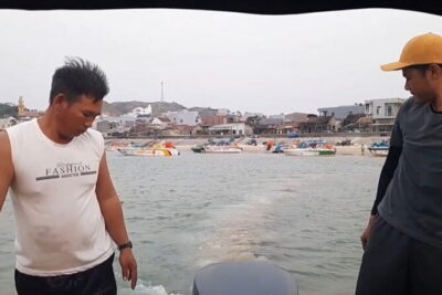 Squid Fishing Tour at Nhon Ly, Vietnam - The squid-catching lesson: gear included, English help included