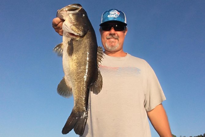 Tampa Bass Fishing Guide on Lake Tarpon - Weather reality: Florida days happen, and the trip is built to flex