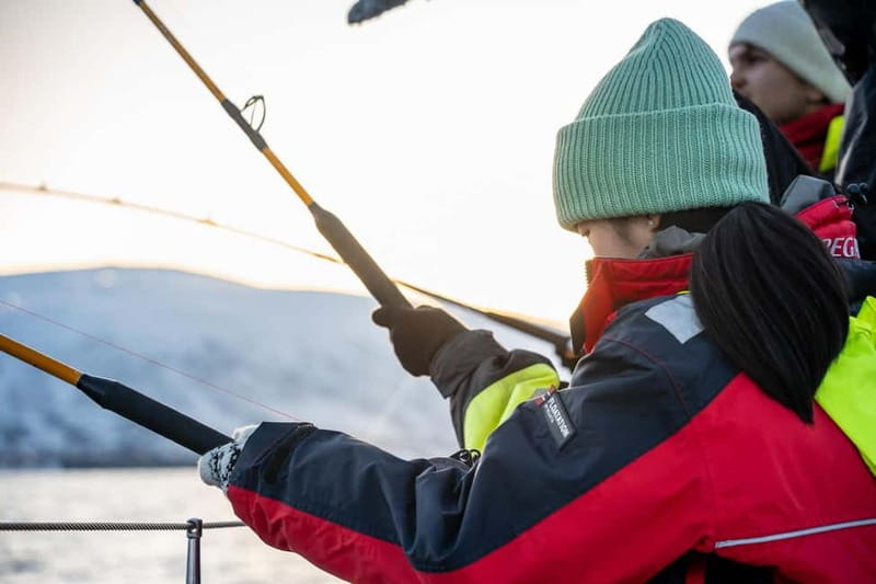 Tromso fishing Sea Safari - Step-by-step itinerary: from a quick Tromsø seaside view to real time fishing