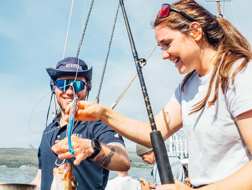 Tromsø: Fjord Fishing Cruise - What you eat on board: fish cake, fresh catch, and a real Norwegian style