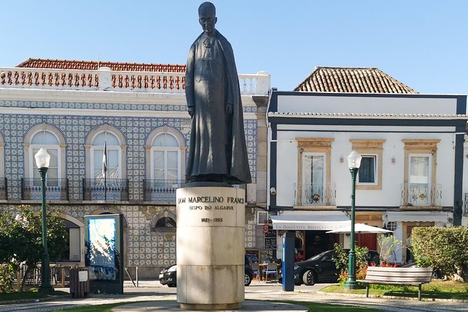 Tuk tuk Tour Tavira Total - 2h00 - Includes Tuna Museum and Fishing Village - Old prison, municipal library, and church squares: learning Tavira’s pattern