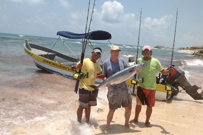 Tulum Deep Sea Fishing Tour - On the water for about 4 hours: how the day usually flows