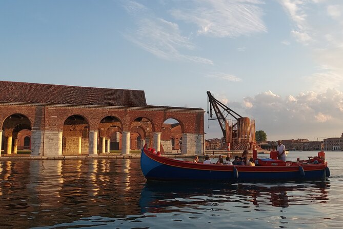 Venice: Relaxing Sunset Ride aboard old fishing boat - St Mark’s Square and Basin at sunset: the payoff