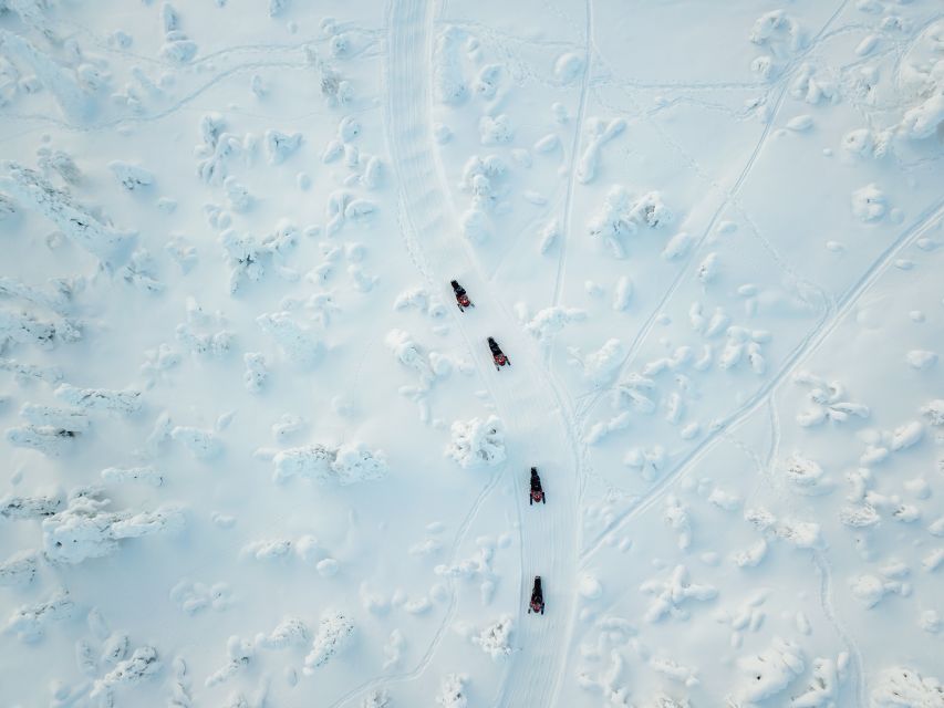 Ylläs: Snowmobile Adventure with Ice Fishing - Lunch by Fire: The Warm Break That Makes the Day Work
