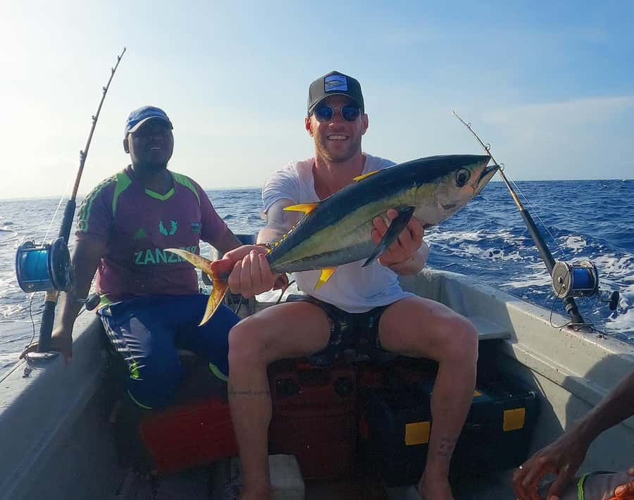ZANZIBAR FISHING EXPRIENCE - From Kizimkazi to the Yamaha Speedboat